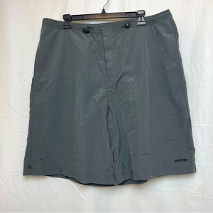 Adidas 100% Nylon Mens Basketball Gym Hiking Shorts Pull Tabs Waist Size‎ XLarge